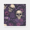 Search for skull napkins Black
