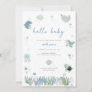 Search for under the sea baby shower invitations Dolphin