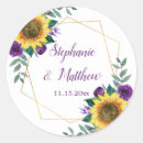 Search for sunflower wedding stickers Rustic