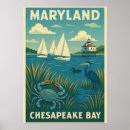 Search for chesapeake bay map art Maryland