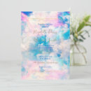 Search for pastel rainbow wedding invitations Clouds