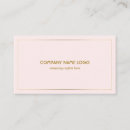 Search for light pink business cards Professional
