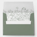 Search for olive green wedding envelopes Elegant