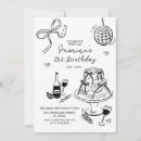 Search for girls night invitations Hand drawn