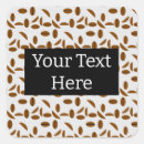 Search for coffee bean stickers Elegant