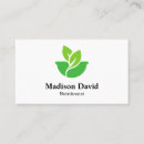 Search for dietitian business cards Nutrition