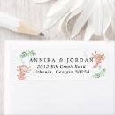 Search for happy birthday return address labels Watercolor