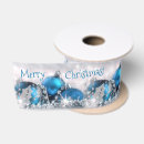 Search for blue christmas ribbon Silver