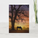 Search for sunset birthday cards Horse