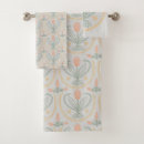 Search for vintage floral bath towels Geometric