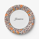 Search for bird paper plates Orange