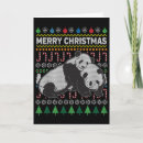 Search for panda christmas cards Xmas