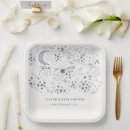 Search for moon baby shower plates Whimsical