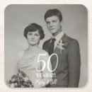 Search for 50th anniversary coasters Modern