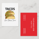 Search for mexican food business cards Catering