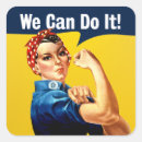 Search for rosie the riveter stickers We can do it