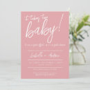 Search for joint baby shower invitations Pink
