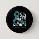 Search for ovarian cancer buttons Teal