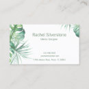 Search for tropical business cards Bright