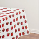 Search for apple tablecloths Red and white