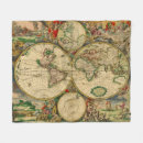 Search for world map blankets Antique maps
