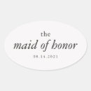 Search for maid of honor stickers Modern