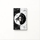 Search for music light switch covers Black and white