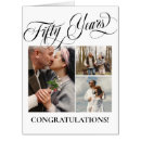 Search for 50th wedding anniversary cards White