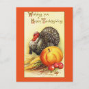 Search for vintage food postcards Thanksgiving