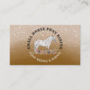 Search for horse trainer business cards Riding