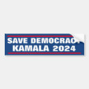 Search for democracy bumper stickers Kamala