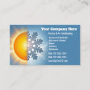 Search for air conditioning business cards Contractor