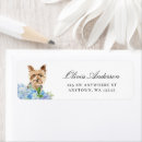 Search for yorkie return address labels Modern