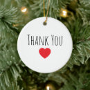 Search for thank you ornaments Gratitude
