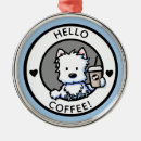 Search for westie ornaments Terrier