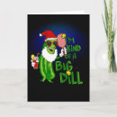 Search for funny pickleball cards Santa