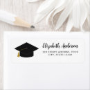 Search for graduation return address labels Class of 2024