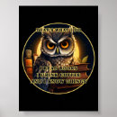 Search for reading posters Owl