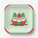 Search for christmas gnome plates Elves
