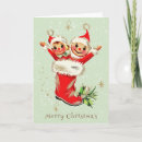 Search for 50s christmas cards Holly