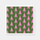 Search for pink christmas napkins Green
