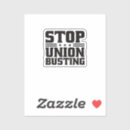 Search for labor union stickers Unionize