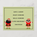 Search for funny poem christmas cards Santa claus