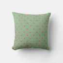 Search for pattern pillows Green