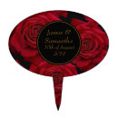 Search for rose gold cake toppers Red