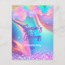 Search for holographic postcards Merry christmas