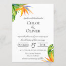 Search for bird of paradise wedding invitations Summer