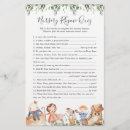Search for nursery rhyme baby shower games Quiz