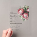 Search for protea wedding invitations Native