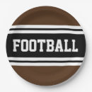 Search for football paper plates Sporty
